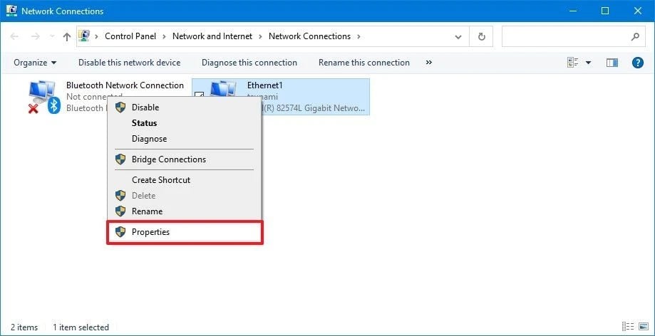 Accessing Adapter Properties